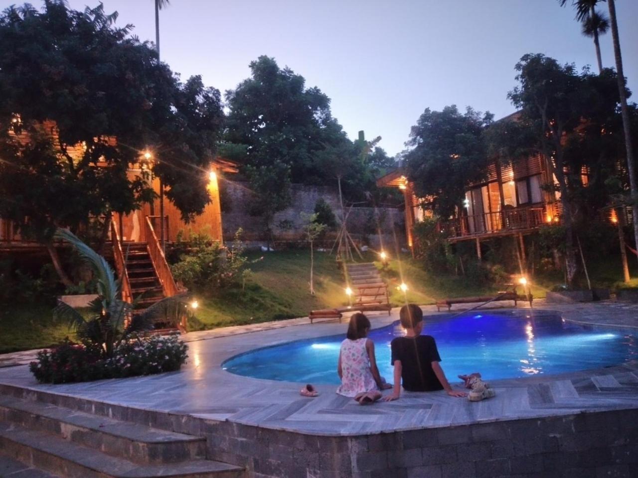 Little Bee House Hotel Trai Vang Exterior photo